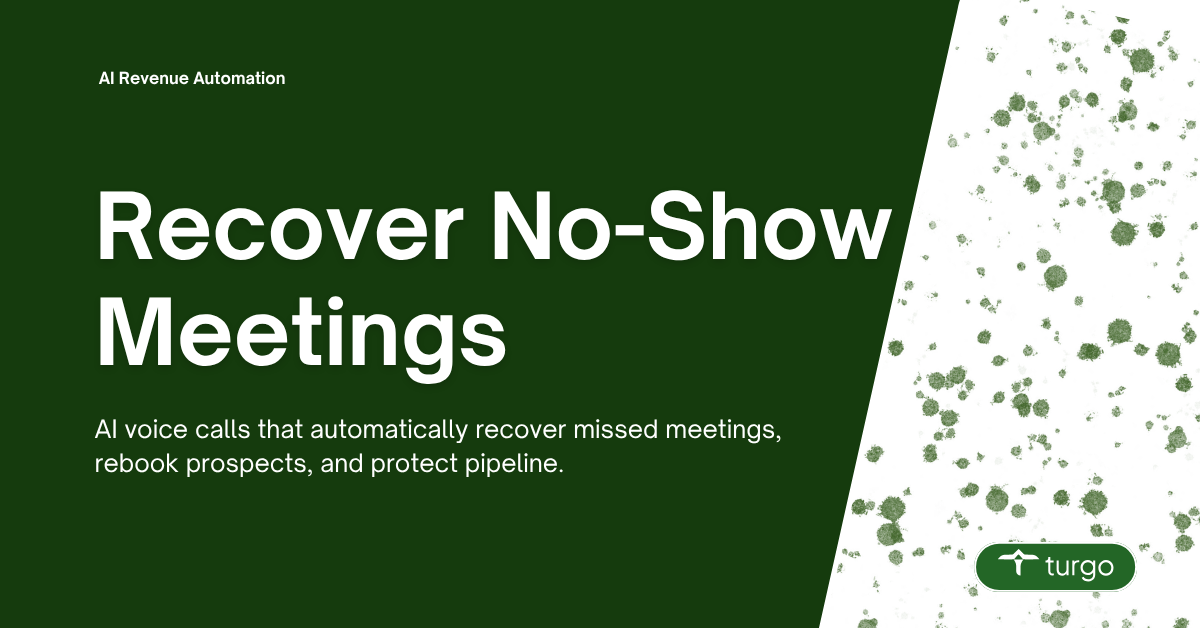 How Can Automated AI Voice Calls Salvage Your No-Show Meetings?